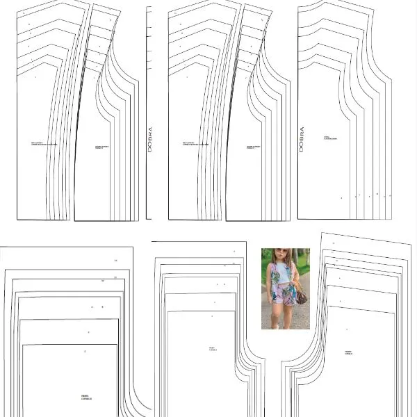 Conjunto Infantil Alice